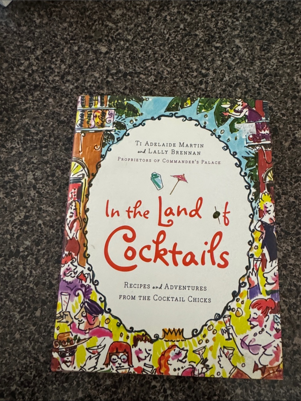 In the Land of Cocktails - Colorful Illustrated Cocktail Recipe Book